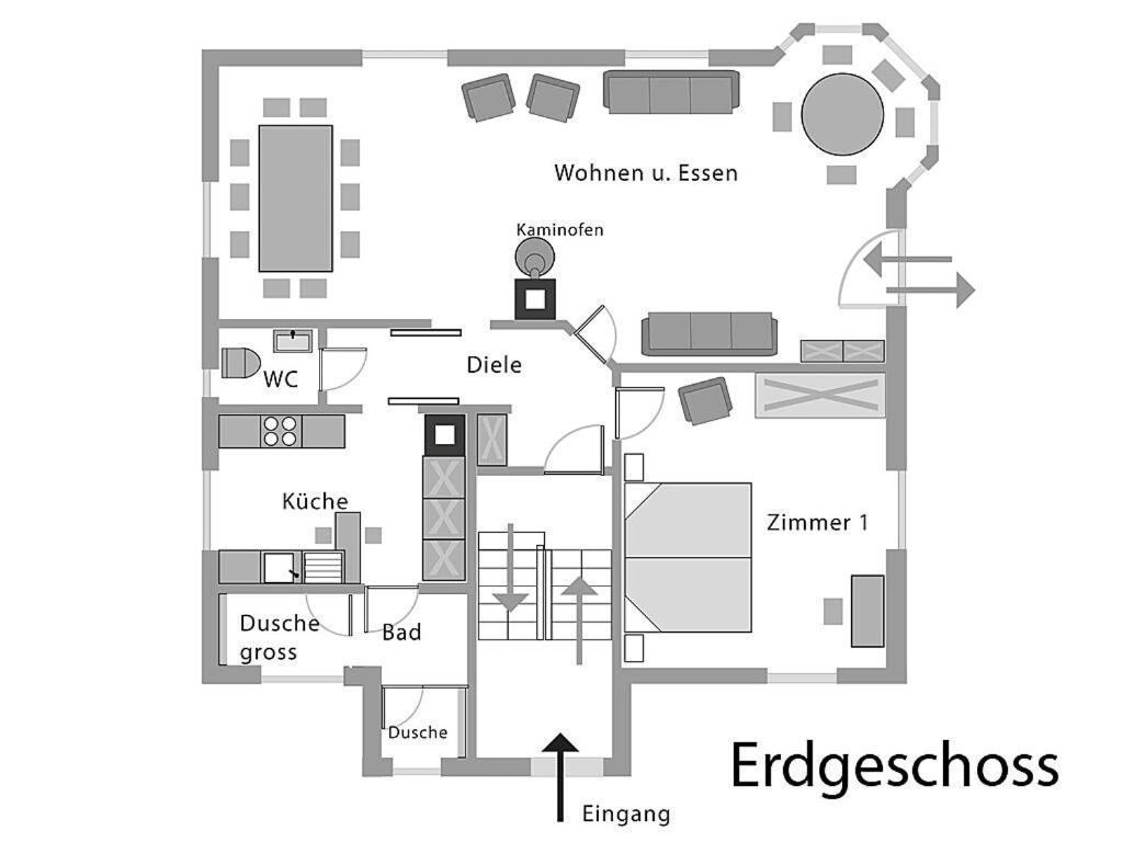 Schwarzwaldhaus24 - Ferienhaus Mit Sauna, Whirlpool Und Kamin Айхгальден Экстерьер фото